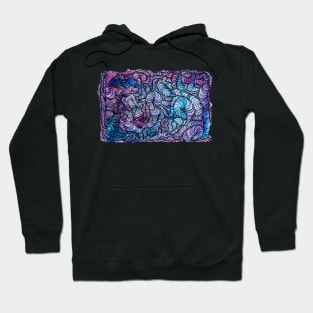 Galaxy squiggles Hoodie